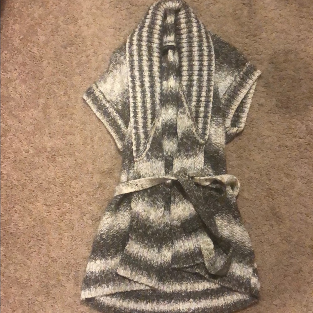 Wool and cotton sweater vest